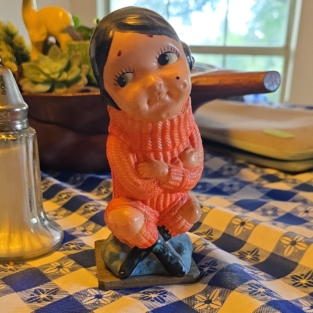Charming Orange Figurine